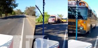 Foto: Terror en carretera Chinandega-Corinto /TN8