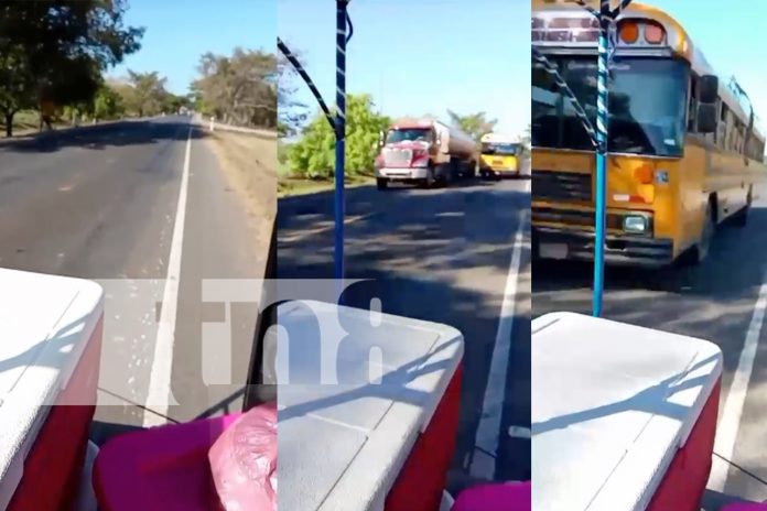 Foto: Terror en carretera Chinandega-Corinto /TN8