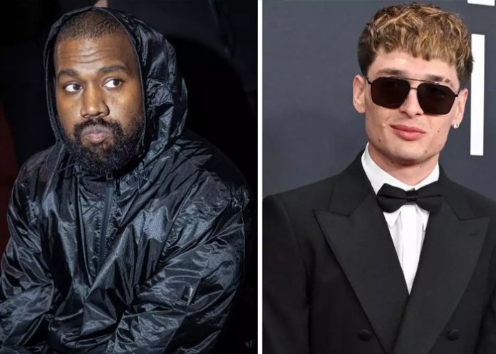 Foto: Kanye West y Peso Pluma /cortesía