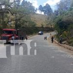 Dos motociclistas gravemente heridos en brutal accidente en El Jícaro, Nueva Segovia Foto: Dos motociclistas gravemente heridos en brutal accidente en El Jícaro, Nueva Segovia/TN8