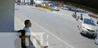 Foto: ¡Milagro en Juigalpa! Motociclista sobrevive a aparatoso accidente de tránsito/TN8
