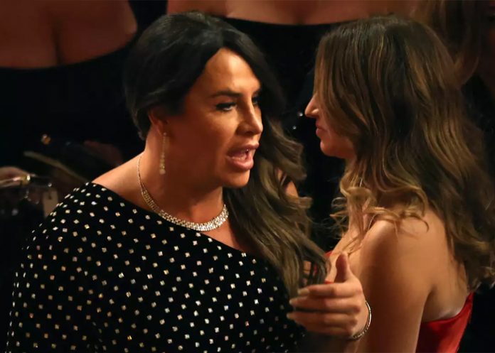 Foto: Karla Sofía Gascón en los Oscar /cortesía