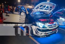 Foto: Exhibición de autos y motos modificadas en el Estadio Nacional Soberanía/TN8