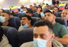 Casi 200 migrantes retornan a Venezuela a través del Plan Vuelta a la Patria Foto: De EE. UU. a Venezuela /cortesía