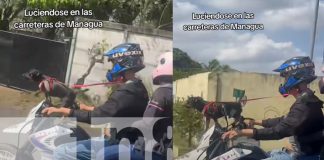Foto: Captado en carretera Managua-Masaya /TN8