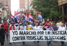 Indignación en Paraguay: Tres días de protestas contra Santiago Peña Foto: Paraguay encara días clave de manifestaciones /cortesía