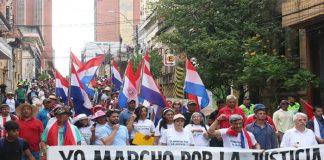Foto: Paraguay encara días clave de manifestaciones /cortesía