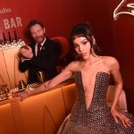 Danna arrasa en la fiesta de los Oscar de Elton John Foto: Danna en la fiesta de los Oscar /cortesía