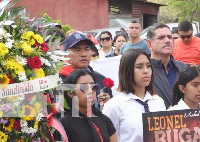 Foto: Estelí rinde tributo al héroe Leonel Rugama /TN8