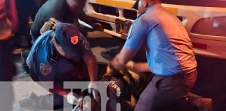 Foto: Hombre casi muere aplastado en Boaco/TN8