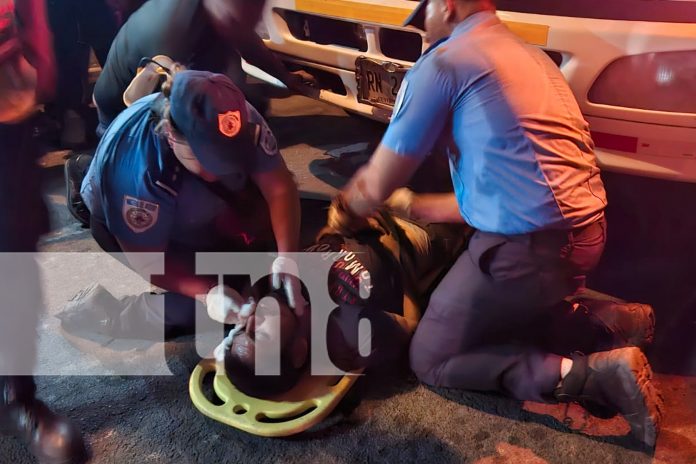 Foto: Hombre casi muere aplastado en Boaco/TN8 Foto: Hombre casi muere aplastado en Boaco/TN8