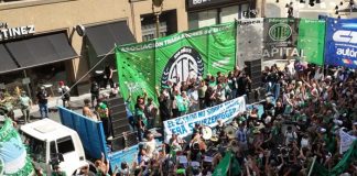 Foto: Protestas en Argentina /cortesía
