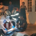 Fuerte colisión entre motociclistas en Estelí por irrespetar señal de alto Foto: Fuerte colisión entre motociclistas en Estelí por irrespetar señal de alto/TN8