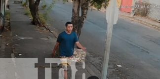 Foto: Robo en el barrio Altagracia, en el distrito III de Managua/TN8