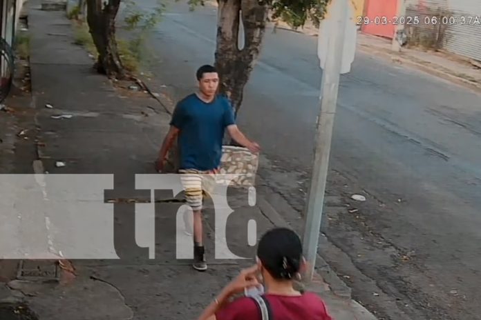 Foto: Robo en el barrio Altagracia, en el distrito III de Managua/TN8 Foto: Robo en el barrio Altagracia, en el distrito III de Managua/TN8