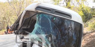 Foto: triple colisión se registró al norte del municipio de Estelí/TN8