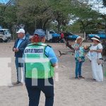 Foto: La policía nacional garantiza seguridad y tranquilidad de los veraneantes en Rivas/TN8