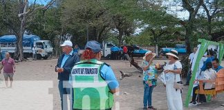 Foto: La policía nacional garantiza seguridad y tranquilidad de los veraneantes en Rivas/TN8