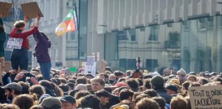 Foto: Protesta histórica en Bélgica /cortesía