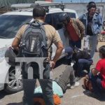 Por ir a todo «mamón» impactó contra un vehículo en Estelí Foto: Exceso de velocidad provoca colisión en Estelí /TN8