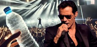 Foto: Marc Anthony recibe fuerte botellazo en pleno concierto /Cortesía