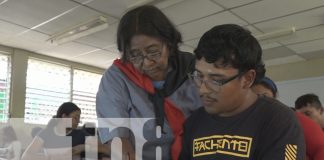 Foto: Admiración por Reinalda Velásquez en INATEC Nandaime /TN8