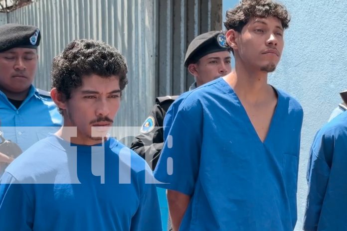 Foto: Policía de Matagalpa captura a 8 delincuentes/TN8 Foto: Policía de Matagalpa captura a 8 delincuentes/TN8