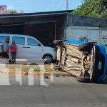 Cinturón de seguridad evita tragedia tras choque en pista San Antonio Foto: Cinturón de seguridad evita tragedia tras choque en la pista San Antonio / TN8