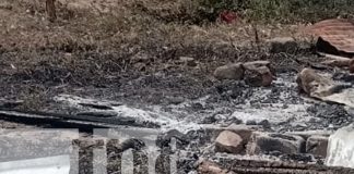 Foto: Incendio arrasa con una vivienda en Jalapa/TN8