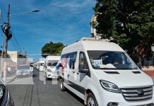Foto: Carazo recibe 100 buses nuevos /TN8
