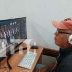 Foto: Encuentro virtual entre comunicadores de Sputnik y Nicaragua/TN8