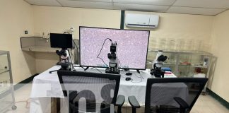 Foto: Estudiantes de UNA Juigalpa cuentan con equipos de última generación /TN8