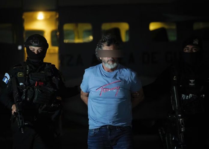Foto: Narcotraficante guatemalteco tras las rejas /cortesía