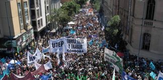 Foto: Córdoba alza la voz contra Milei /cortesía