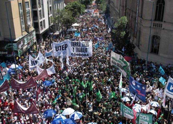 Foto: Córdoba alza la voz contra Milei /cortesía