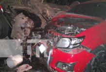 Choque entre dos camionetas en Granada – Masaya cobra la vida de una menor Foto: Choque entre dos camionetas en Granada - Masaya cobra la vida de una menor/TN8