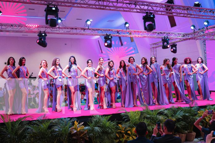 Foto: Éxito total en la presentación de las 16 candidatas a Miss Teen Nicaragua 2025/TN8