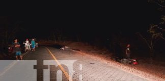 Foto: Invasión de carril causa accidente de tránsito en Macuelizo, Nueva Segovia/TN8