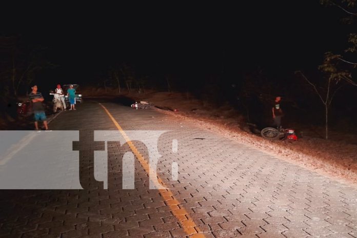 Foto: Invasión de carril causa accidente de tránsito en Macuelizo, Nueva Segovia/TN8