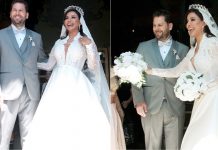 Foto: Aleida Núñez celebró su matrimonio con Daniel Babilotte/Cortesía