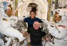 Astronautas de la NASA regresan tras nueve meses varados en el espacio Foto: Astronautas estadounidenses de la NASA regresan a casa/Cortesía