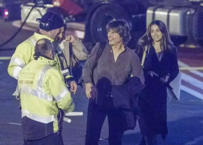 Foto: Ana de Armas y Tom Cruise /cortesía