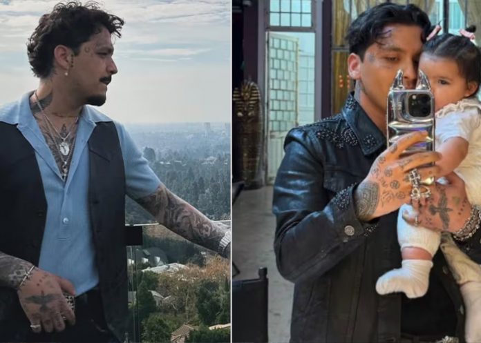 Foto: Christian Nodal y el misterio de Inti /cortesía Foto: Christian Nodal y el misterio de Inti /cortesía