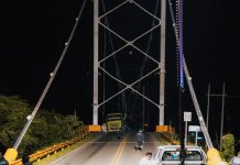 Colapso de puente colgante en Ecuador deja una víctima mortal Foto: Colapso de un puente colgante en Ecuador/Cortesía
