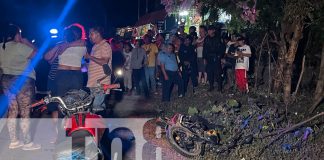 Foto: Trágico accidente en Nindirí/TN8