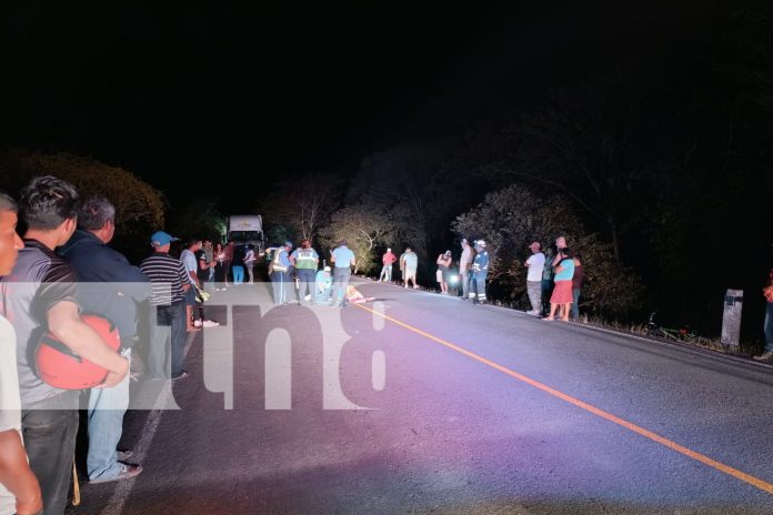 Foto: Trágico accidente en Somoto, Madriz: joven muere atropellado/TN8