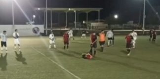 Foto: Ejecutan a un hombre durante un partido de fútbol en Brasil/Cortesía