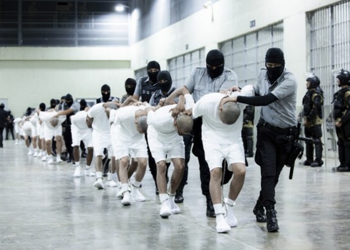 Foto: Venezolanos atrapados en El Salvador /cortesía