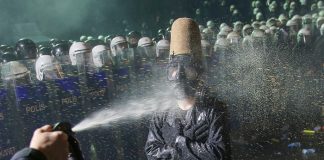 Foto: Represión en Turquía /cortesía