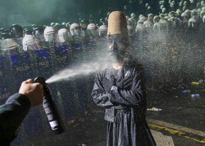 Foto: Represión en Turquía /cortesía
